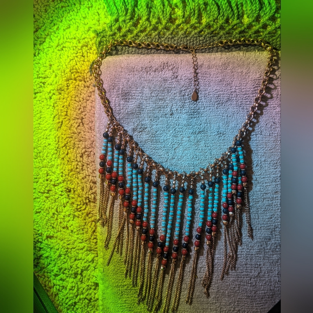 Aldo tassel necklace